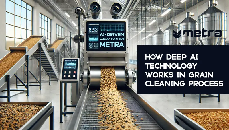 Revolutionize Your Grain Cleaning with Metra's Advanced AI-Driven Color Sorters