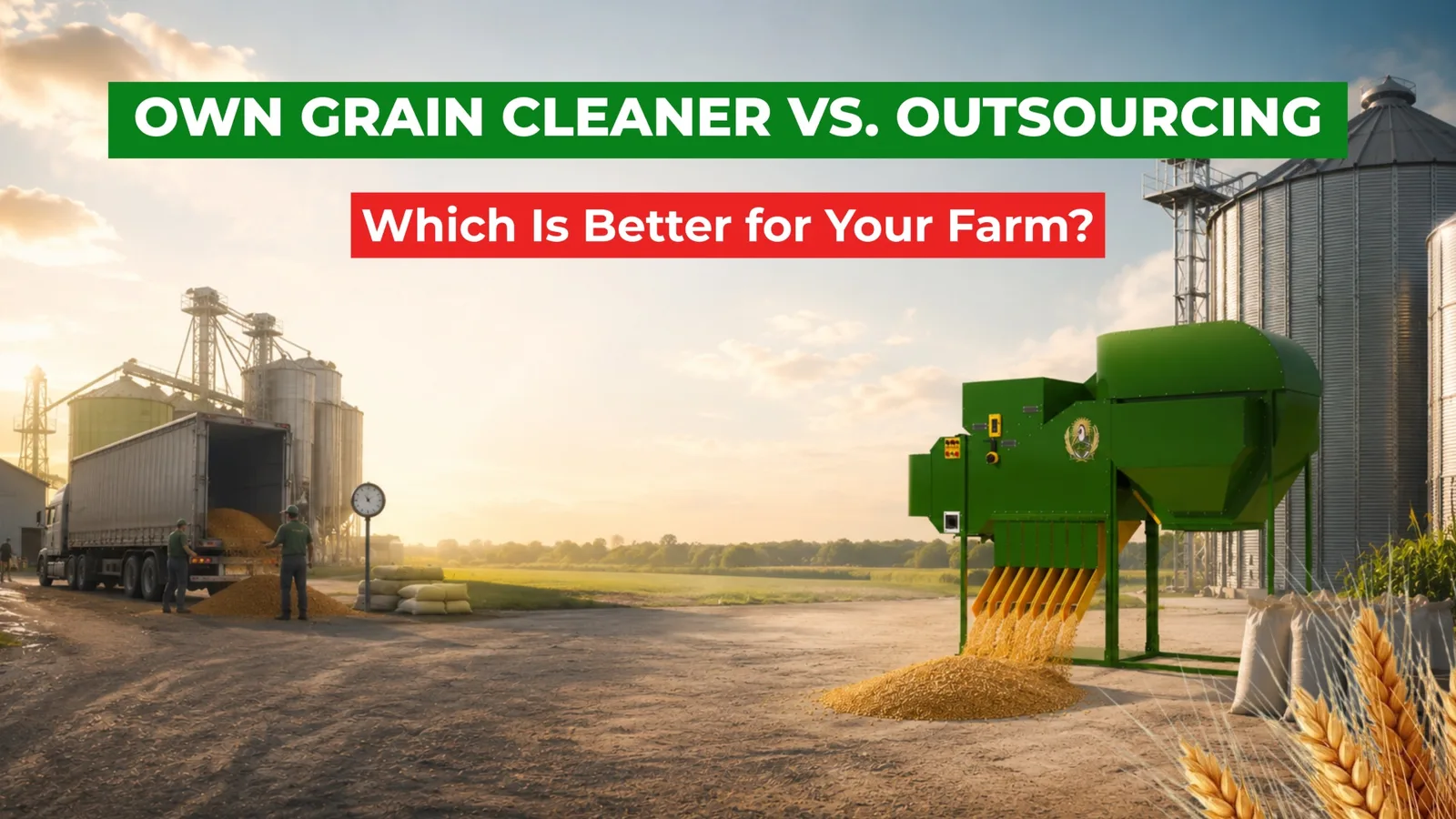 Own Grain Cleaner vs. Outsourcing Grain Cleaning: Which Is Better for Your Farm?