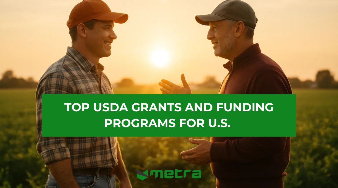 Top USDA Grants and Funding Programs for U.S. Wheat, Corn, Soybean, and Rice Farmers in 2025