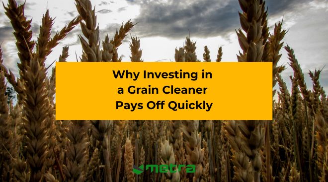 Why Investing in a Grain Cleaner Pays Off Quickly