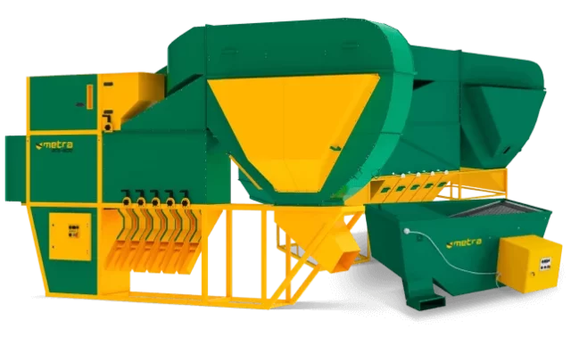 Aerodynamic grain cleaner