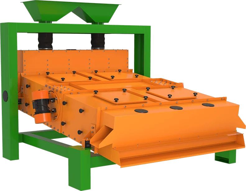 Metra Vibration Grain Cleaner helps clean grain from dirt and debris