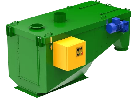 Compact Pre Cleaner for pre-cleaning grain and bulk solids