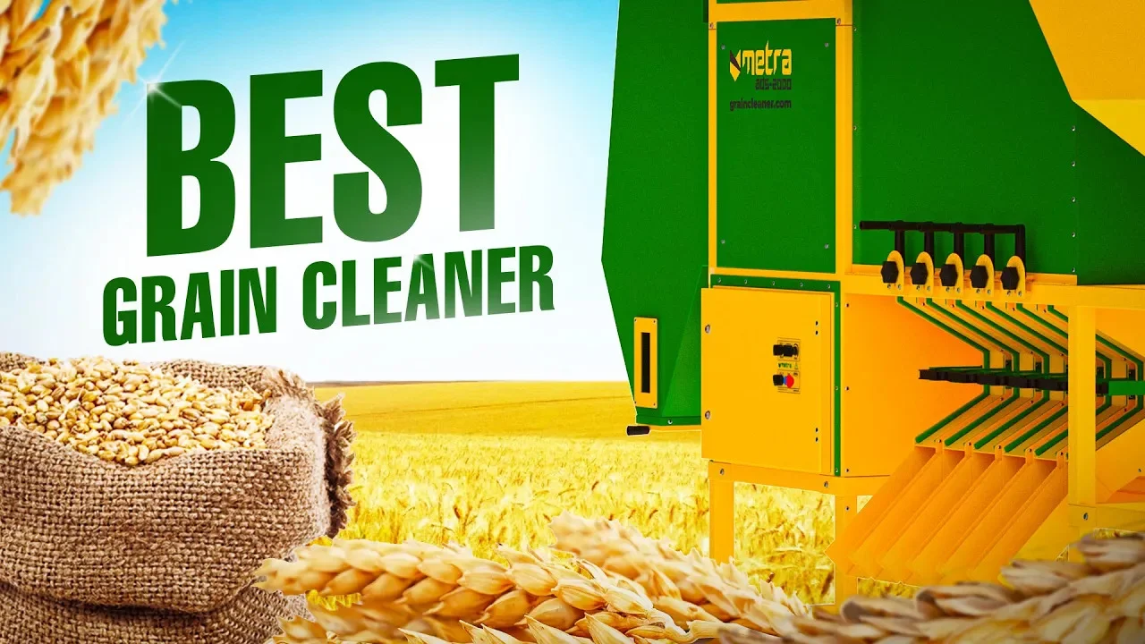 New Farm Toy - The Best Grain Cleaner for Farm Business | Metra ADS and Metra CDC